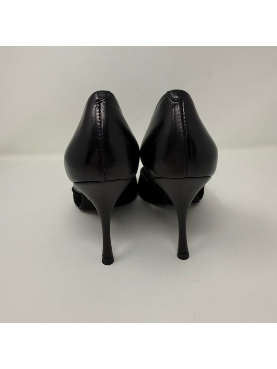 New Jeffrey Campbell Volturi Pump Black Suede Combo Sz 7 - Picture 3 of 12